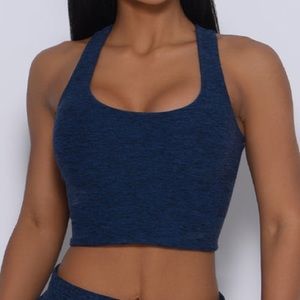 Bombshell Sportswear Ultimate Tank Bra in Sapphire Blue